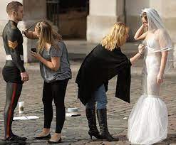 Weird Wedding Dresses 6 Dresses Guaranteed To Shock And Impress Weird Wedding Dress Awkward Wedding Photos Funny Wedding Photos