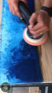 How To Polish Epoxy Resin Wood Table Wood Finishing Epoxy Finishing Polish Resin Table Wood In 2020 Epoxy Wood Table Epoxy Resin Wood Wood Table Diy