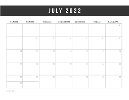 free printable july 2022 calendars world of printables