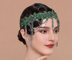 Black Crystal Headband