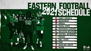 Eastern Michigan Releases 2021 Football Opponents Eastern Michigan University Athletics