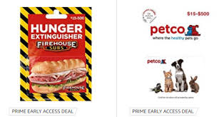 The bonus is automatically added to your amazon.com balance when you reload a gift card. Expired Amazon Save On Petco Firehouse Subs Doctor Of Credit