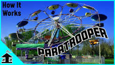 Setting Up the Paratrooper Ride - YouTube