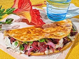 Come to us for social catering, party platters, drop off events, company/corporate events and kids' catering in los angeles. Forget The Pork Add Some Flower Power To Your Quesadillas The New York Times