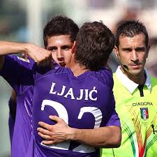 €5.00m * nov 2, 1989 in titograd, jugoslawien (sfr) Jovetic And Ljajic Pondering Fiorentina Return Viola Nation