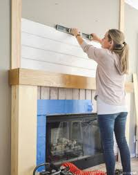 Maybe you would like to learn more about one of these? Modern Rustic Fireplace Makeover How To Add Shiplap