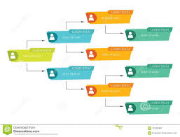 Colorful Business Structure Concept Corporate Organization