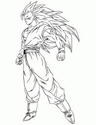 Click the goku super saiyan 3 coloring pages to view printable version or color it online (compatible with ipad and android tablets). Dragon Ball Z Coloring Pages Goku Super Saiyan 3 Coloring And Drawing