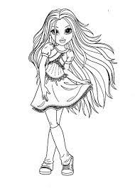 Search through more than 50000 coloring pages. Beautiful Girl Avery From Moxie Girlz Coloring Pages Beautiful Coloring Home