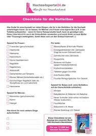 Checkliste Fur Die Notfallbox Zur Hochzeit Eure Gaste Werden Euch Dafur Garantiert Lieben Checkliste Hochzeit Notfallkorbchen Hochzeit Checkliste Fur Hochzeit