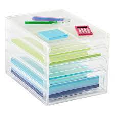 Things tagged with 'desk_organizer' (1648 things). Paper Organizer 4 Drawer Desktop Paper Organizer The Container Store