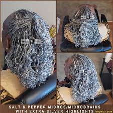 We did not find results for: Salt And Pepper Micros Microbraids With Extra Silver Highlights