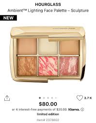 This palette features five shades. Hourglass S Holiday 2020 Sculpture Palette Is Now Available At Sephora Online For 80 For Non Bi And Bi Muaonthecheap