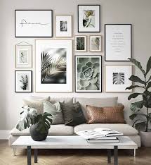 Inspiration Fur Schone Wohnzimmerbildwand Mit Plakaten Desenio Deko Deko Desenio Picture Wall Living Room Gallery Wall Living Room Living Room Pictures