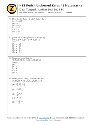 Check spelling or type a new query. Data Tunggal Latihan Soal Set 1 Pg Pdf