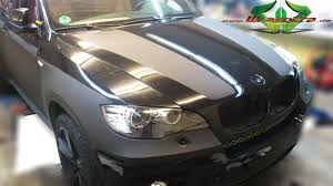 In schwarz matt wirkt jeder bmw deutlich pompöser und größer. Bmw X6 Ultra Matt Schwarz Und Glanz Schwarz Wrappsta Berlin