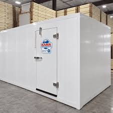 New 6'7"x9'10"x8'2"H Walk In Freezer with Floor - Barr