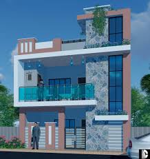 Pin By Chita Demaka On Ideas For The House Small House Elevation Design Duplex House Design 2 Storey House Design