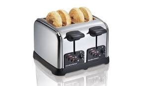 Hamilton Beach Classic Chrome 2 Or 4 Slice Toaster Best 4 Slice Toaster Toaster Bread Toaster
