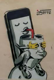 ١٨ صورة عن إدمان قنوات التواصل الاجتماعي صورة ١٨ Meaningful Art Satirical Illustrations Political Art