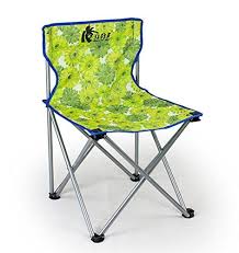 Daisyley Folding Quad Chair With Carrying Bag For Campinghikingfishing Green Flower Large Check Out This Gre Camping Furniture Fishing Chair Butterfly Chair