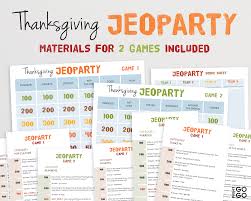However, there are different aspects to each quarter, and situations such as overtime can. Thanksgiving Jeoparty Trivia Game Print Gogo