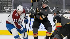 Game 3 between the avalanche and golden knights ? V Ekq2sltfyzm