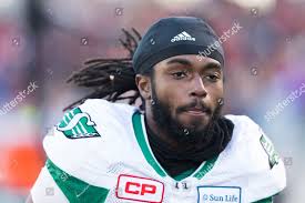 Saskatchewan Roughriders Wide Receiver Caleb Holley Foto de stock de  contenido editorial
