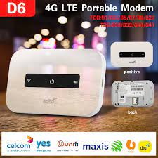 The sim card creates a mobile hotspot by which different devices such as mobile phones, tablets and laptops can be securely connected to the internet. 100 Modified Unlimited Portable D6 Rs850 Wifi Router Hotspot Mifi Support All Telco Malaysia Wifi Modem Shopee Malaysia