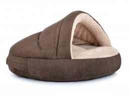 Hundebett Shell Comfort 95x95 Cm Braunbiskuit Hunde Bett Katzen Bett Katzenbett