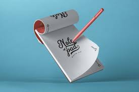 Free Download Notepad Mockup Notepad Mockup Mockup Free Psd Mockup Free Psd Download Mockup Psd