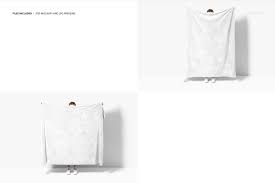 Download Fleece Throw Blanket Mockup Set On Behance