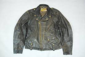 Vintage Schott Brown 115 Perfecto Leather Motorcycle Biker Jacket 44 Jackets Vintage Leather Jacket Leather Jacket