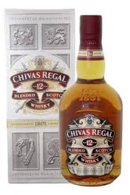 Look, you can even see his name on the presentation box. Chivas Regal Whisky Fox