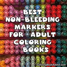 It's perfectly normal, and only one of the brands we've reviewed can boast that their. Best Markers For Adult Coloring Books That Don T Bleed Through The Paper