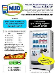 viral vending machine combo terkini dapatkan machine dengan segera. Mesin Jana Duit Vending Machines Training