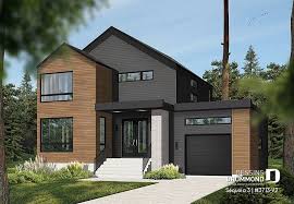 Decouvrez Le Plan 3713 V2 Sequoia 3 Qui Vous Plaira Pour Ses 3 Chambres Et Son Style Scandinave In 2020 Modern Style House Plans House Plans Sims House Plans