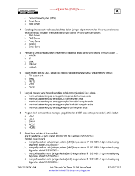 Soal un tkj 2019 dan kunci jawaban. Download Kumpulan Soal Tkj Rar Masnurul