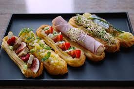 Savoury Eclairs Eclair Recipe French Pastries Shop Eclairs