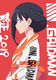 Hair Up Rikka Chan Ssss Gridman Anime Gamers Anime Anime Characters