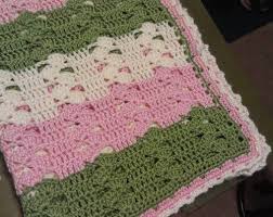 Pinky the piggy security blanket crochet pattern. 13 Lacy Baby Blanket Crochet Patterns Ideal Me
