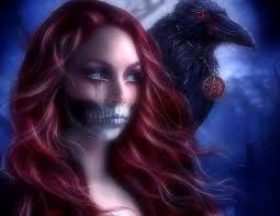 HD raven gothic girl wallpapers