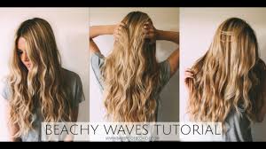 I'm such a low key gal when it comes to make up and hair and your tips always seem to help out in my. Beachy Waves Tutorial Amber Fillerup Clark