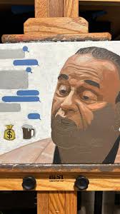 Beginning to finish, #painting #workinprogress #paintprogress #reels  #reelsinstagram #artwork #oilpainting #headpainting #conceptual  #conceptualportrait #jontaffer #barrescue #oilpainting ...