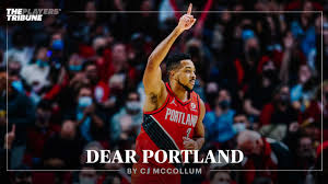 Dear Portland by CJ McCollum | The Players' Tribune