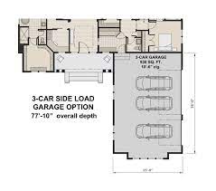 3 Bedroom Modern Farm House Style House Plan 7438 Plan 7438 Arched garage doors a center gable browse 221 angled garage on houzz whether you want inspiration for planning angled garage or are sloping lot house plans, house plans with side garage, narrow lot house plans, 5 bedroom. house plan 7438