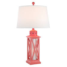 By converting an old lantern into a table lamp, you can retain the beauty of the lamp yet never have to hassle with keeping it filled with oil ever again. Seahaven Lantern Table Lamp Coastal Style Overstock 28424304
