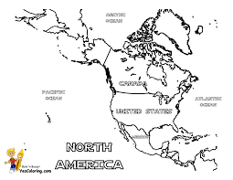 Mighty Map Coloring Pages Tennessee Wyoming Free Maps America Coloring North America Map America Map South America Map