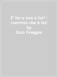 Can the net harness a bunch of volunteers to help bring books in the public domain to life through podcasting? E Lui O Non E Lui Cerrrrto Che E Lui Ezio Greggio Libro Mondadori Store