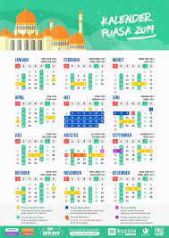 For hari raya puasa, oil lamps at homes and mosques are lighted from the 20th day of ramadan and continue lighting bright until the end of. Download Kalender Puasa 2019 Sunnah Dan Wajib Denpono Blog
